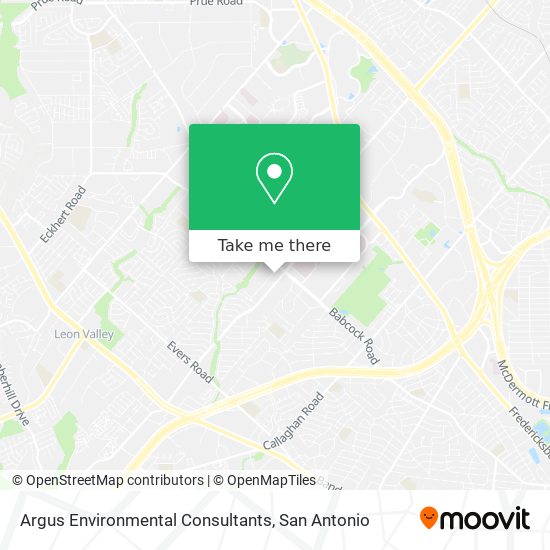 Mapa de Argus Environmental Consultants