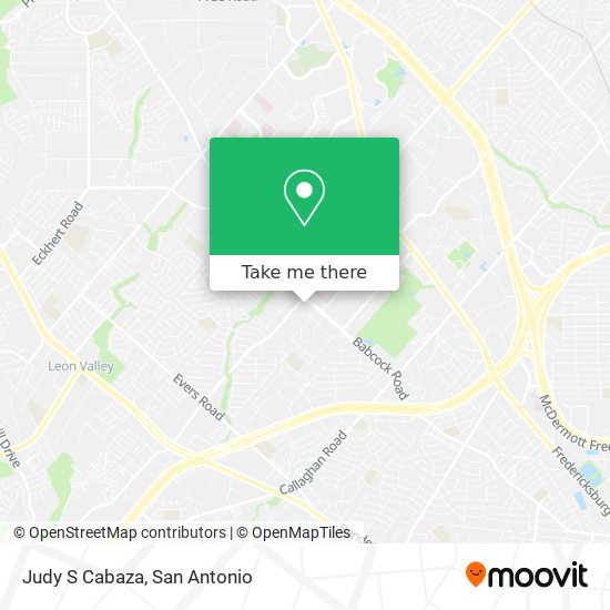 Mapa de Judy S Cabaza