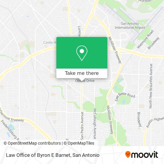 Mapa de Law Office of Byron E Barnet