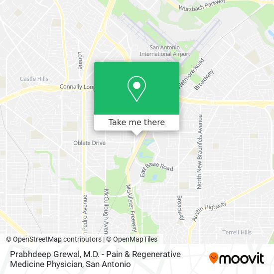 Prabhdeep Grewal, M.D. - Pain & Regenerative Medicine Physician map