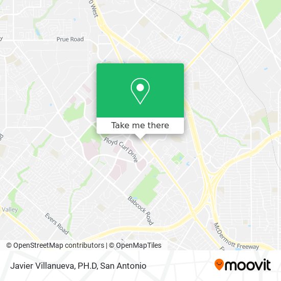 Javier Villanueva, PH.D map
