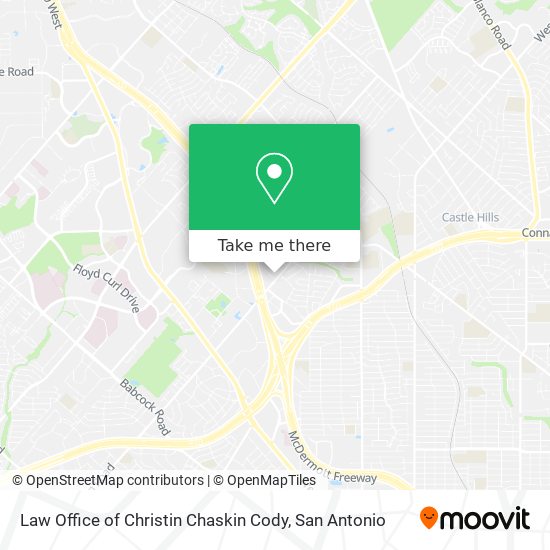Law Office of Christin Chaskin Cody map