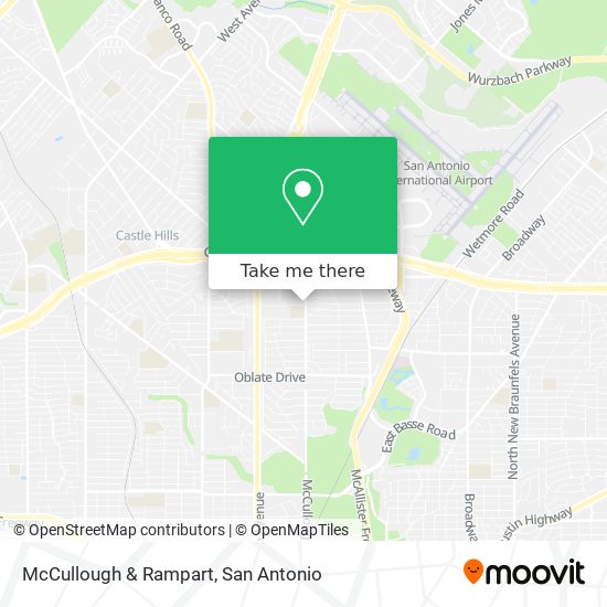 McCullough & Rampart map