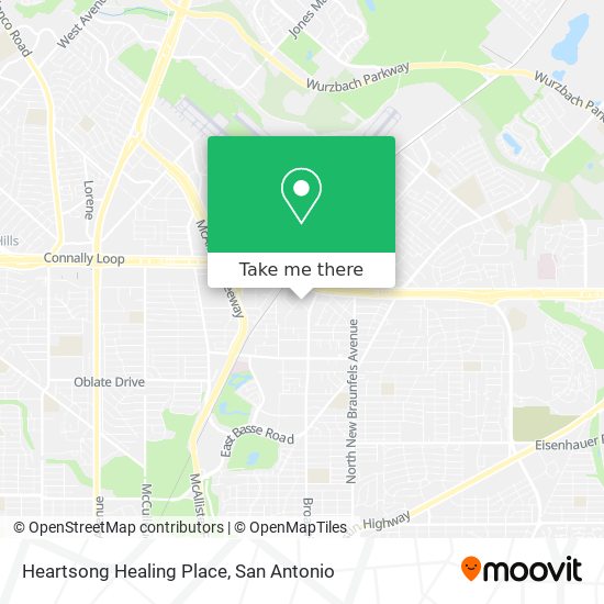 Heartsong Healing Place map
