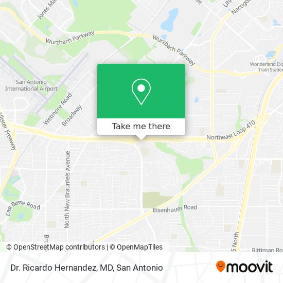 Dr. Ricardo Hernandez, MD map