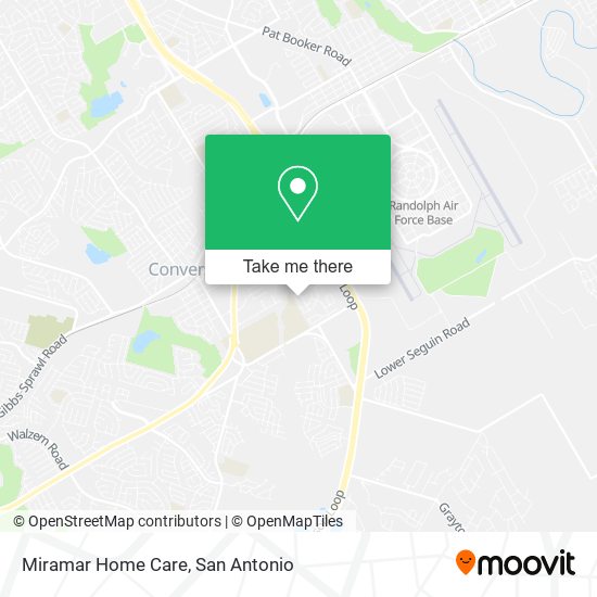 Mapa de Miramar Home Care