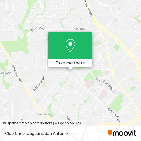 Club Cheer Jaguars map