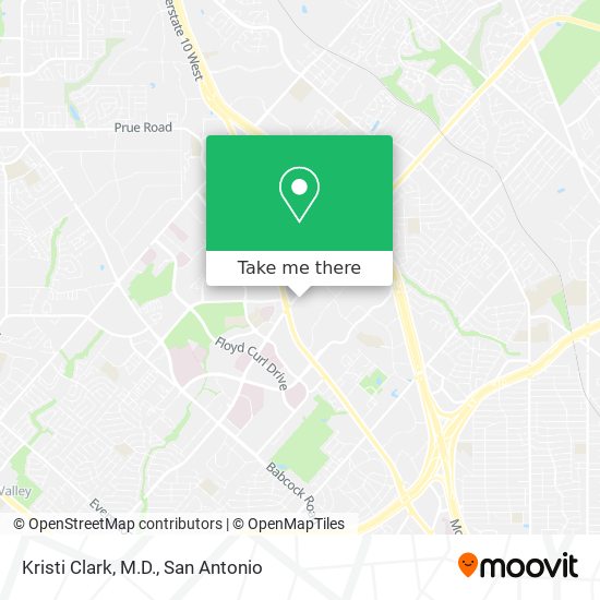 Kristi Clark, M.D. map