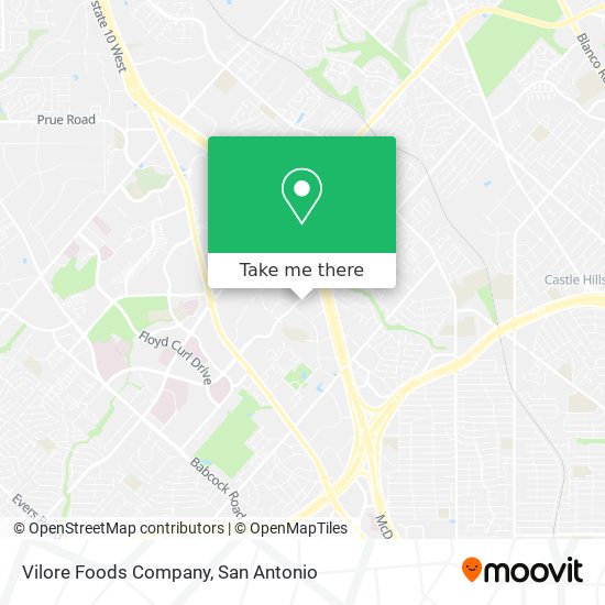 Vilore Foods Company map