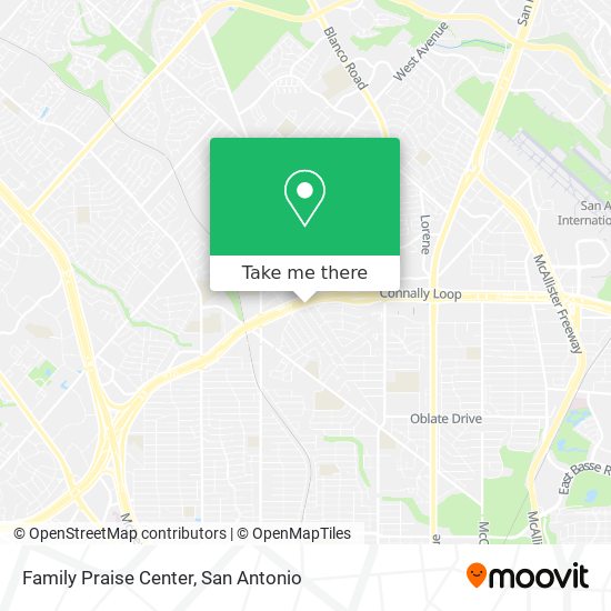 Family Praise Center map