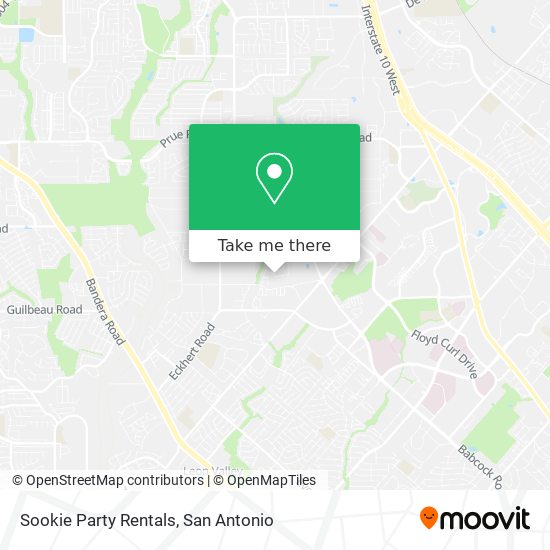Sookie Party Rentals map