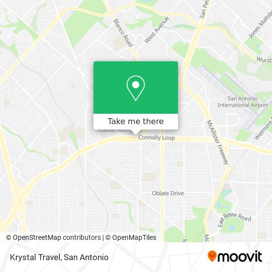 Krystal Travel map