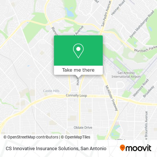 CS Innovative Insurance Solutions map