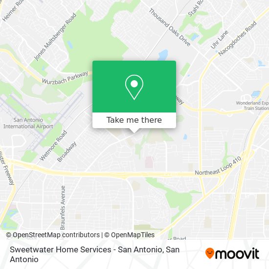 Sweetwater Home Services - San Antonio map