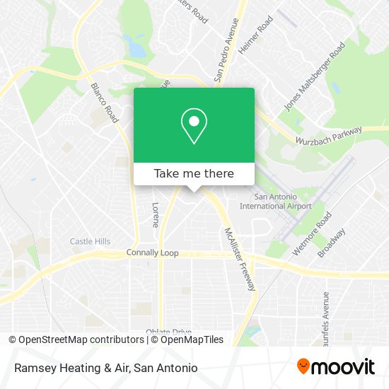 Mapa de Ramsey Heating & Air