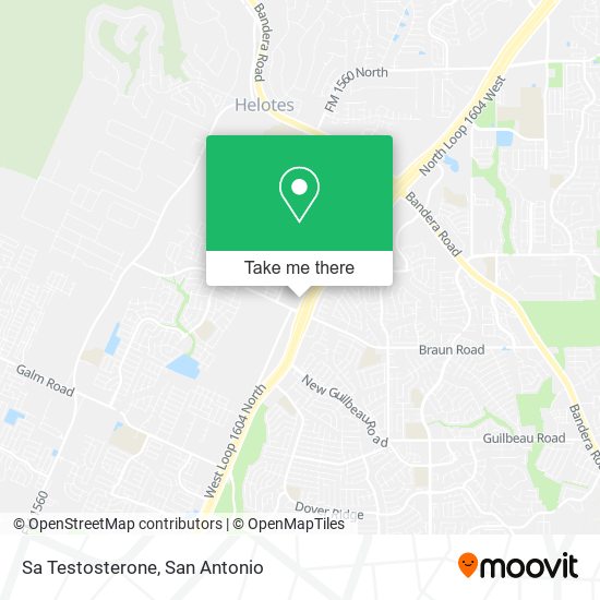 Mapa de Sa Testosterone