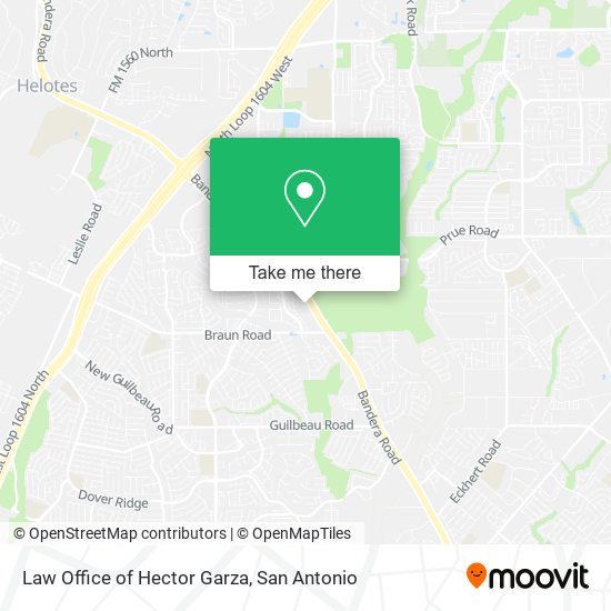 Mapa de Law Office of Hector Garza