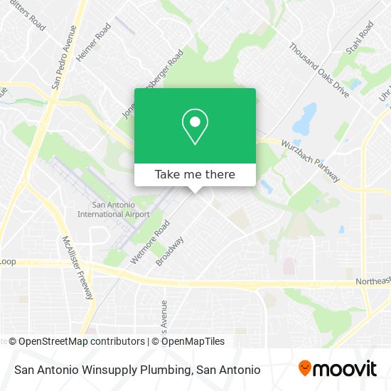 San Antonio Winsupply Plumbing map