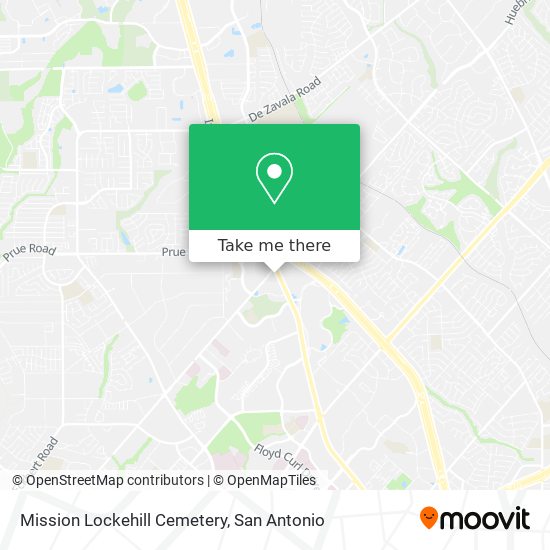 Mission Lockehill Cemetery map