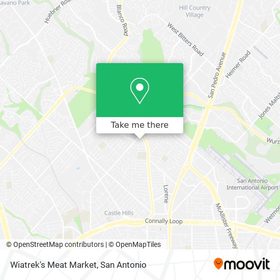 Wiatrek's Meat Market map