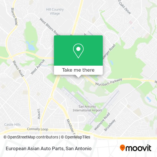 Mapa de European Asian Auto Parts