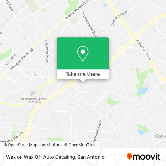 Wax on Wax Off Auto Detailing map