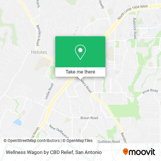 Mapa de Wellness Wagon by CBD Relief