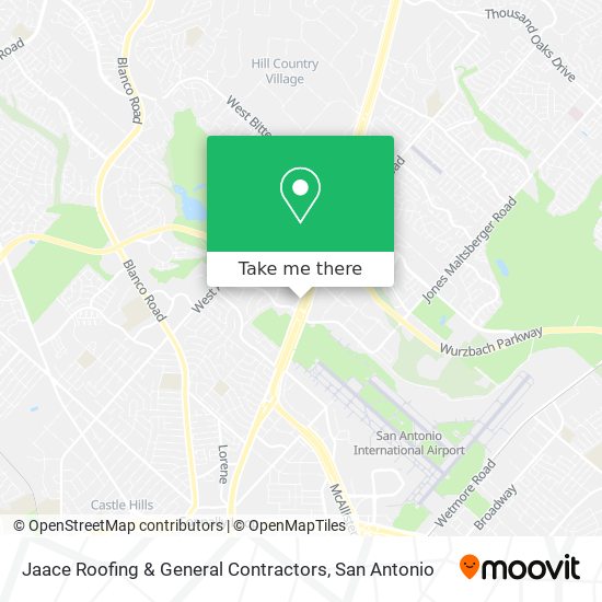 Jaace Roofing & General Contractors map