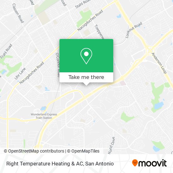 Mapa de Right Temperature Heating & AC