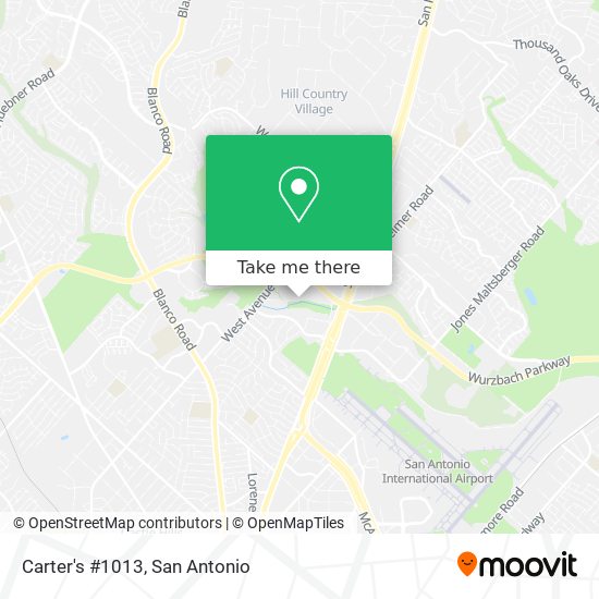 Mapa de Carter's #1013