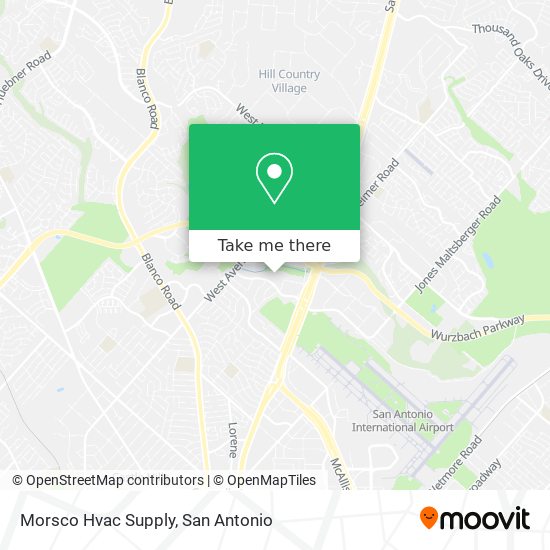 Morsco Hvac Supply map