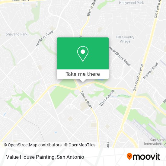 Value House Painting map