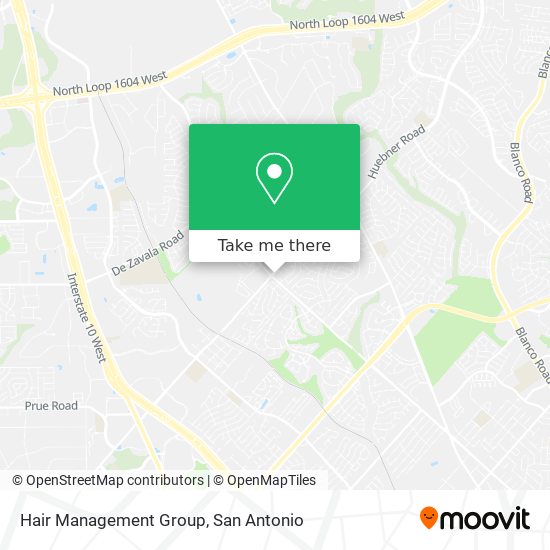 Hair Management Group map