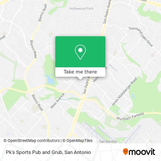 Pk's Sports Pub and Grub map