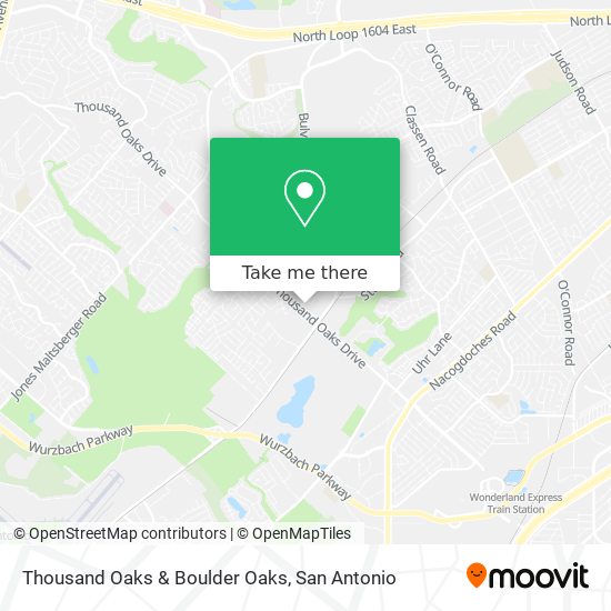 Mapa de Thousand Oaks & Boulder Oaks