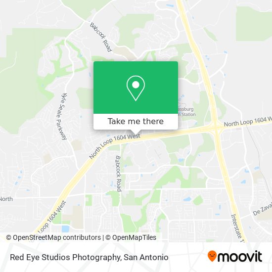 Red Eye Studios Photography map
