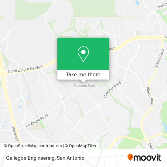 Gallegos Engineering map