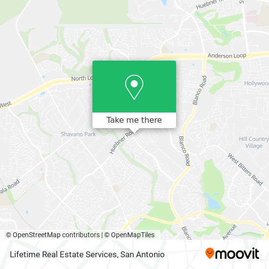 Lifetime Real Estate Services map