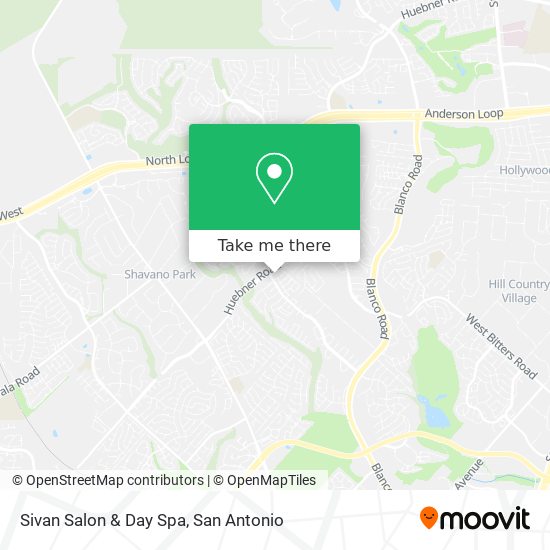 Mapa de Sivan Salon & Day Spa