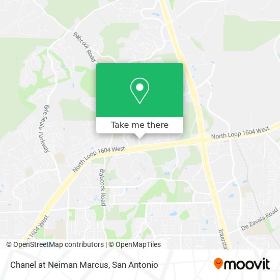 Chanel at Neiman Marcus map