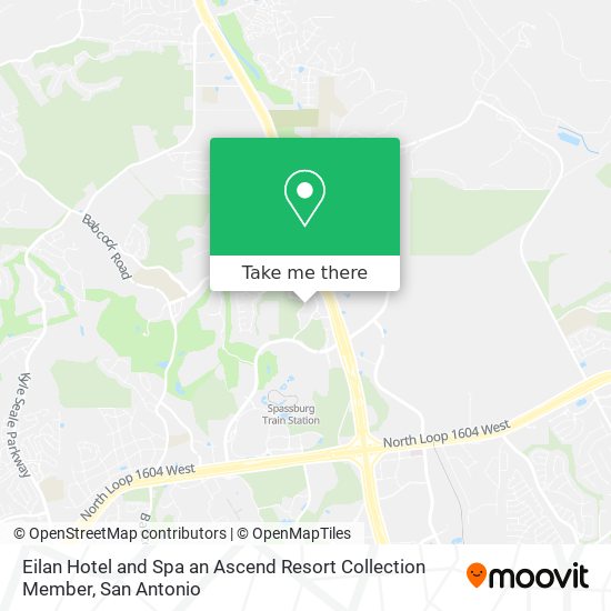 Eilan Hotel and Spa an Ascend Resort Collection Member map