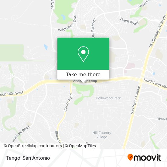 Mapa de Tango