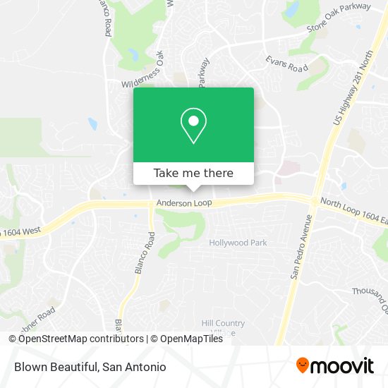 Blown Beautiful map