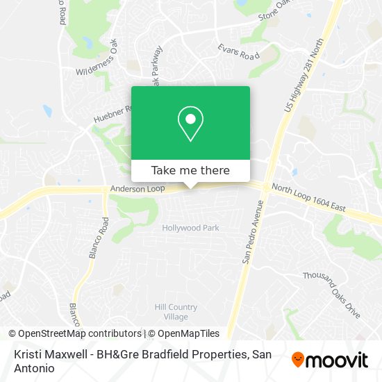 Kristi Maxwell - BH&Gre Bradfield Properties map