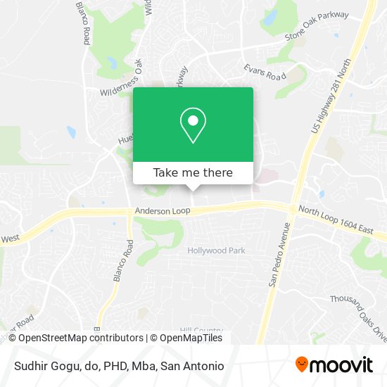 Sudhir Gogu, do, PHD, Mba map