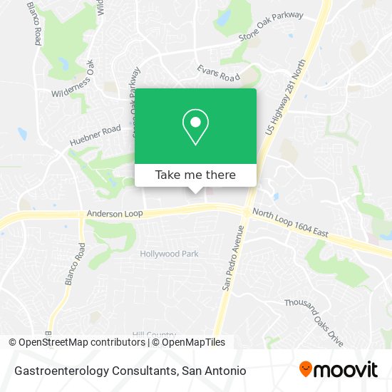 Mapa de Gastroenterology Consultants