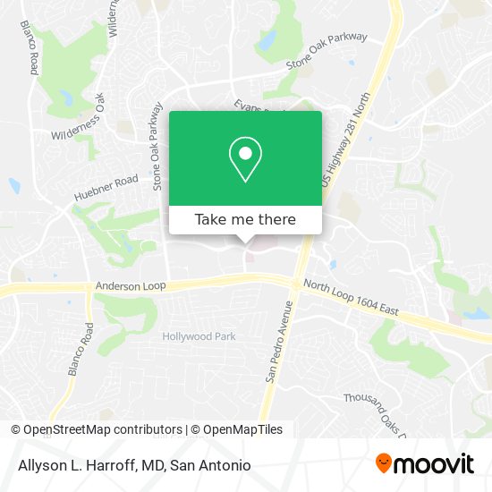Allyson L. Harroff, MD map