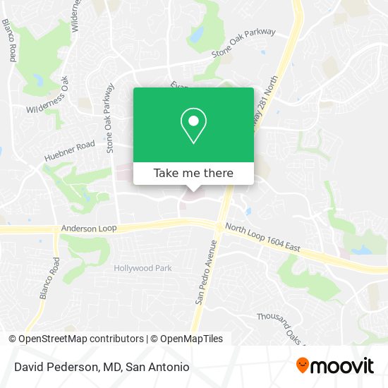 Mapa de David Pederson, MD
