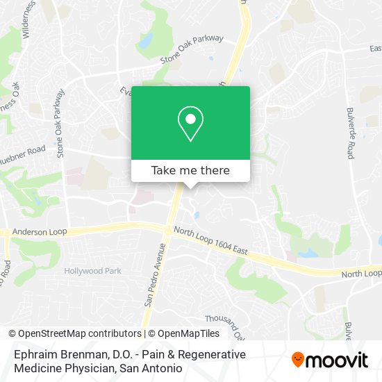 Ephraim Brenman, D.O. - Pain & Regenerative Medicine Physician map