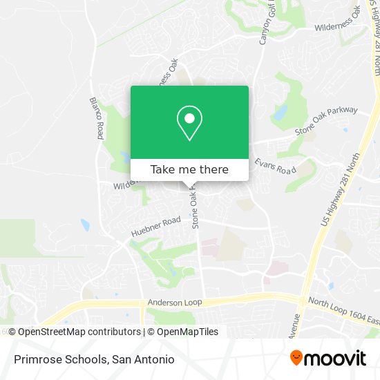 Mapa de Primrose Schools